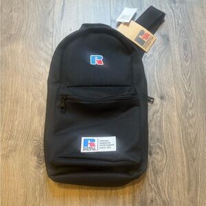 Russell Athletic Breakaway Sling Bag – Black – New With Tags – Adjustable Strap